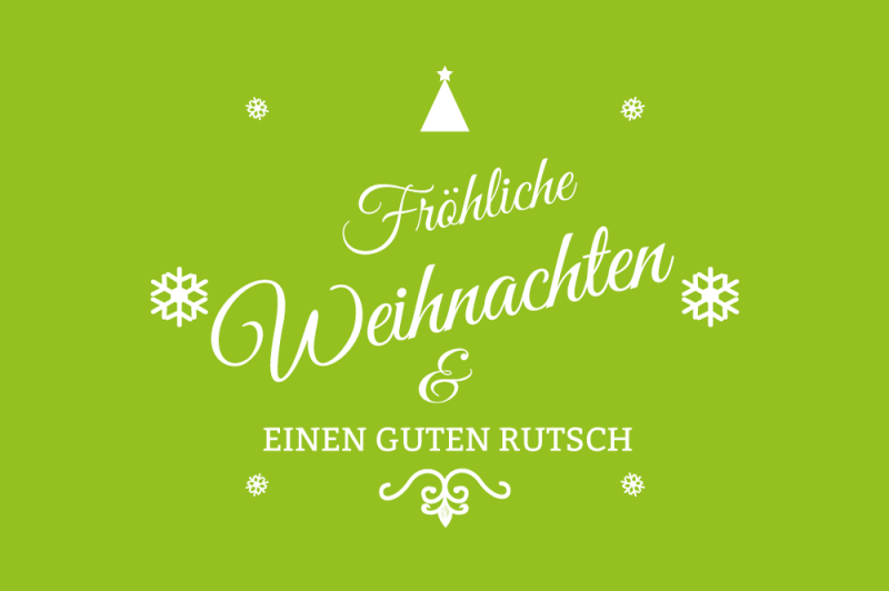 Frohe Weihnachten